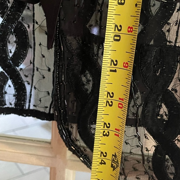 Black sequined and beaded PAPELL BOUTIQUE Evening jacket - Picture 4 of 5